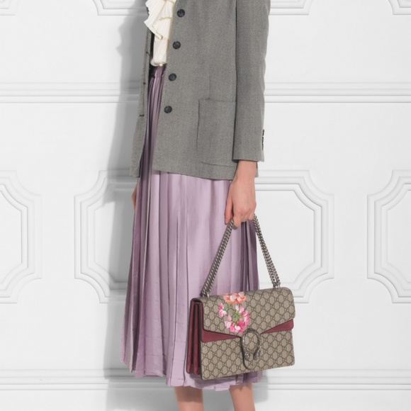 GG Dionysus Blooms Print Shoulder Bag - Picture 1 of 6